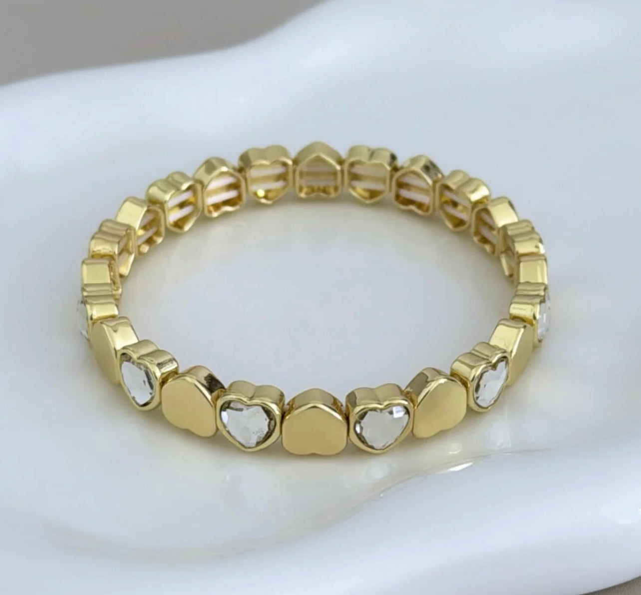 HEARTS ZIRCONIA BRACELET