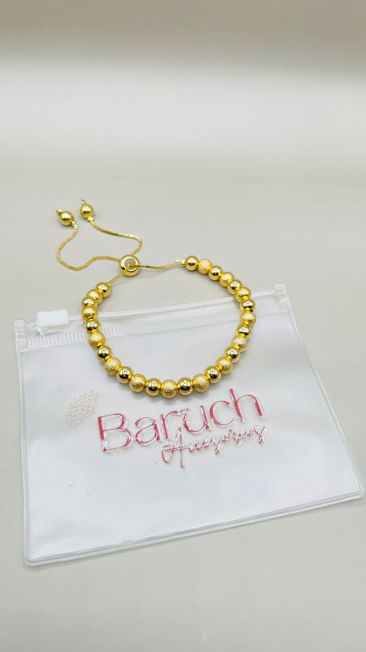 GOLD BEADS BRACELET