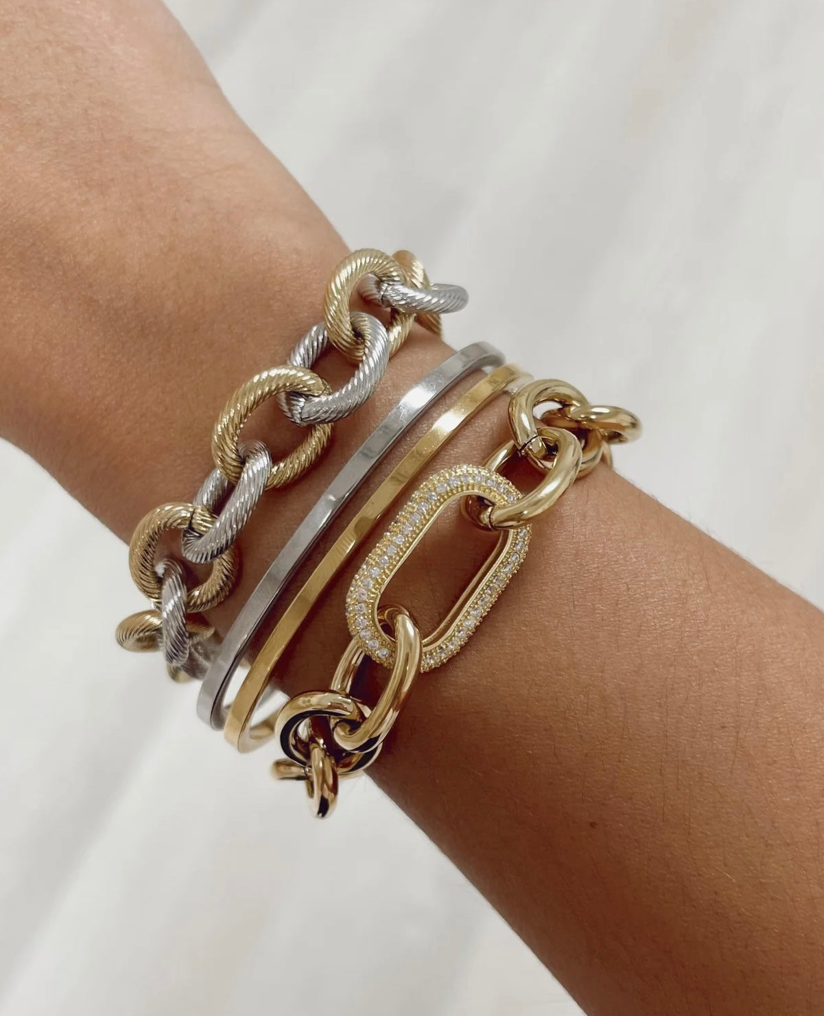 GOLD Chunky Bracelet