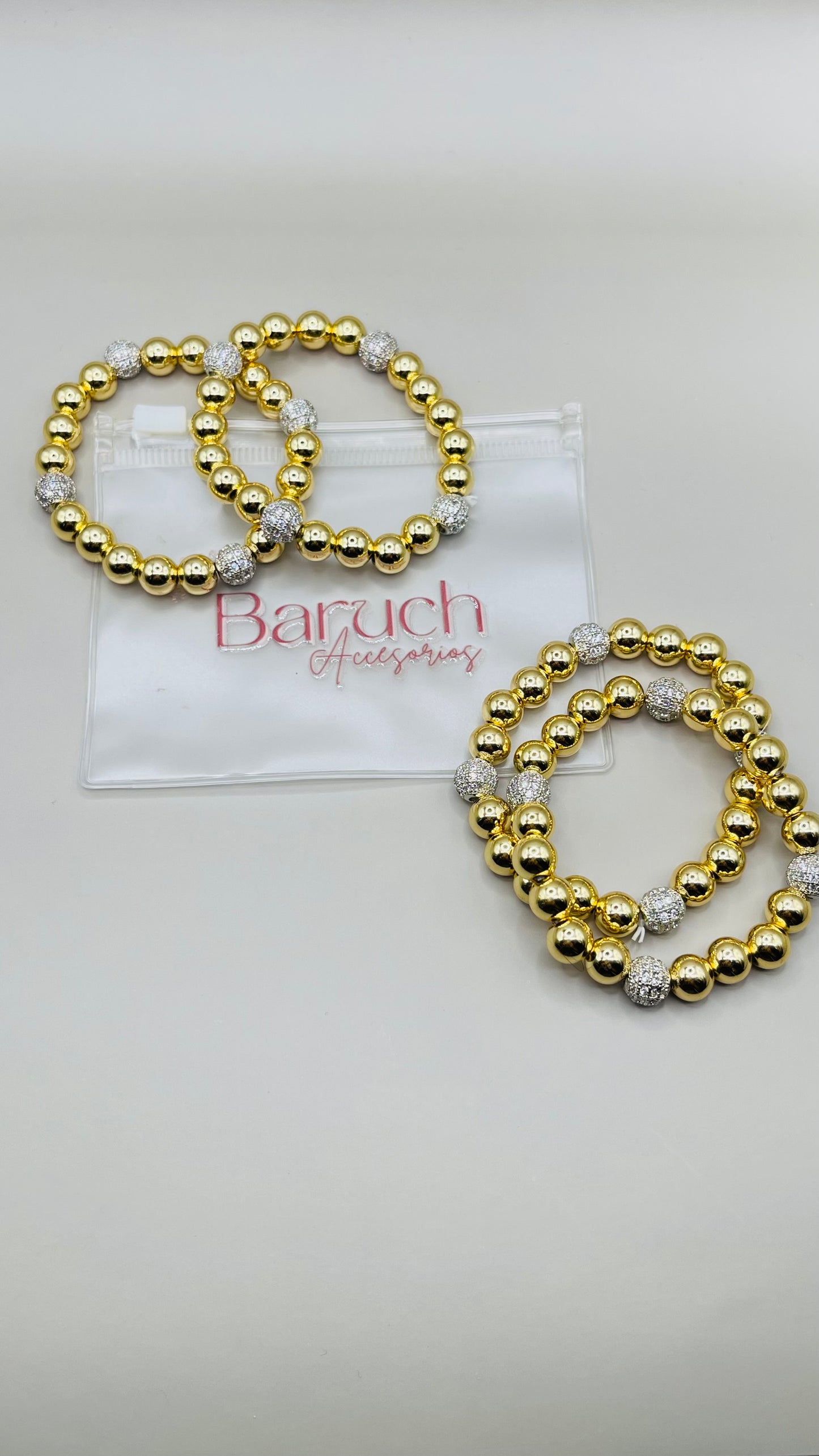 GOLD BEAD BRACELET