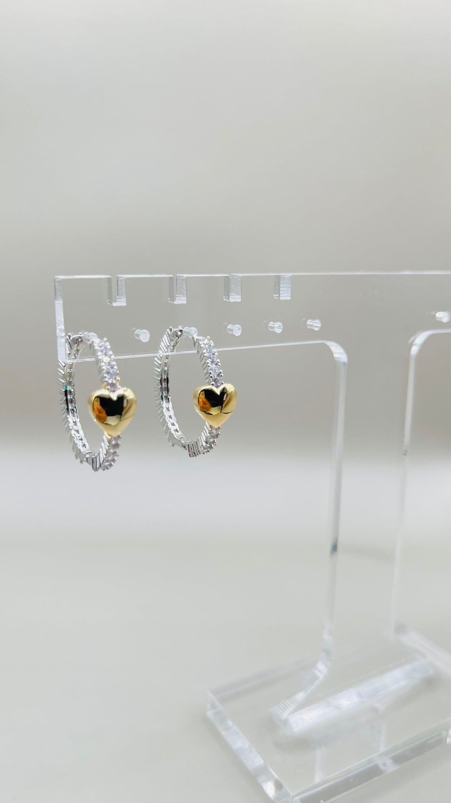 EARRINGS  HEART AND STARS