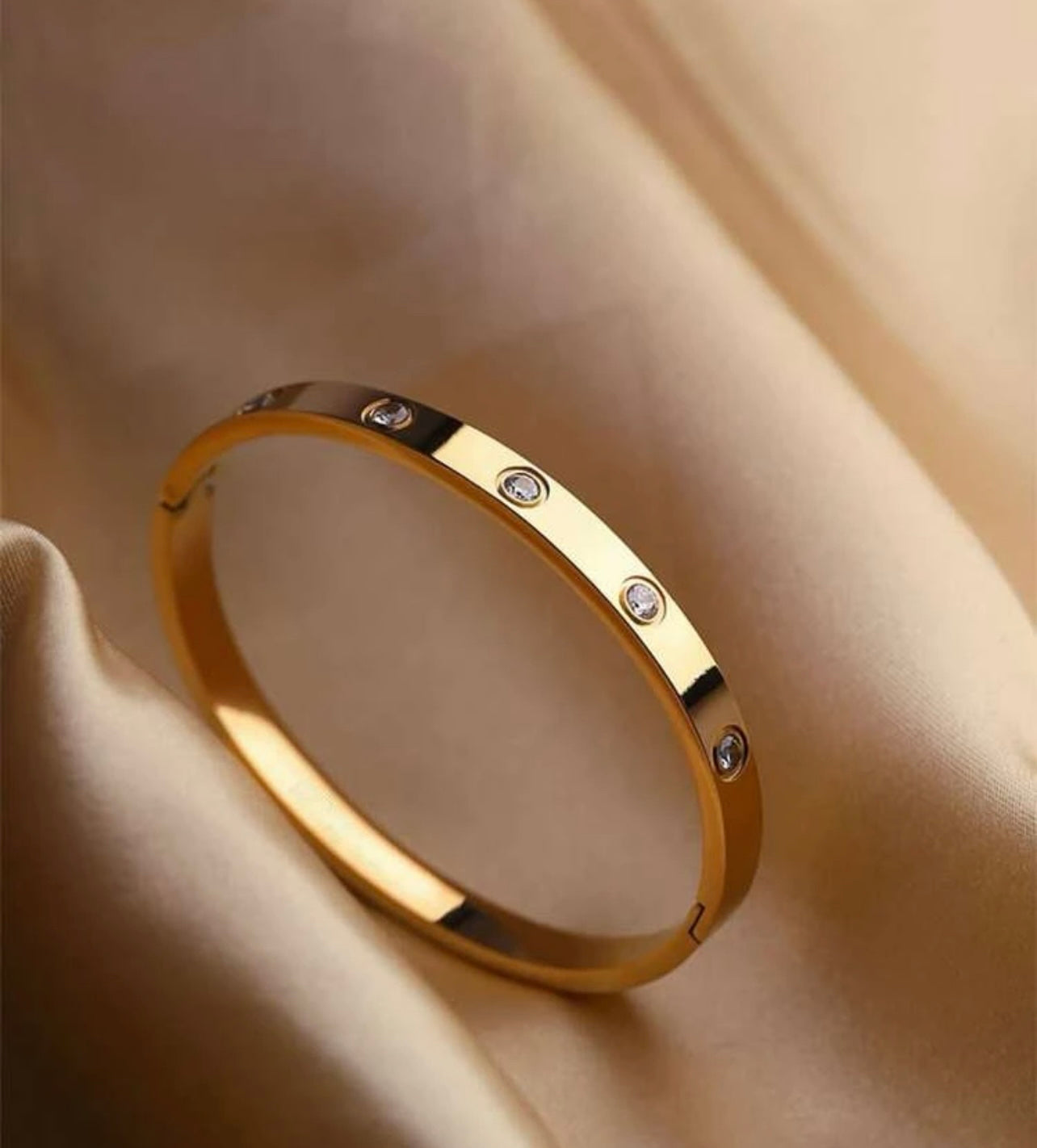 Love Crew Bracelet 18k Gold Plated stainless steel