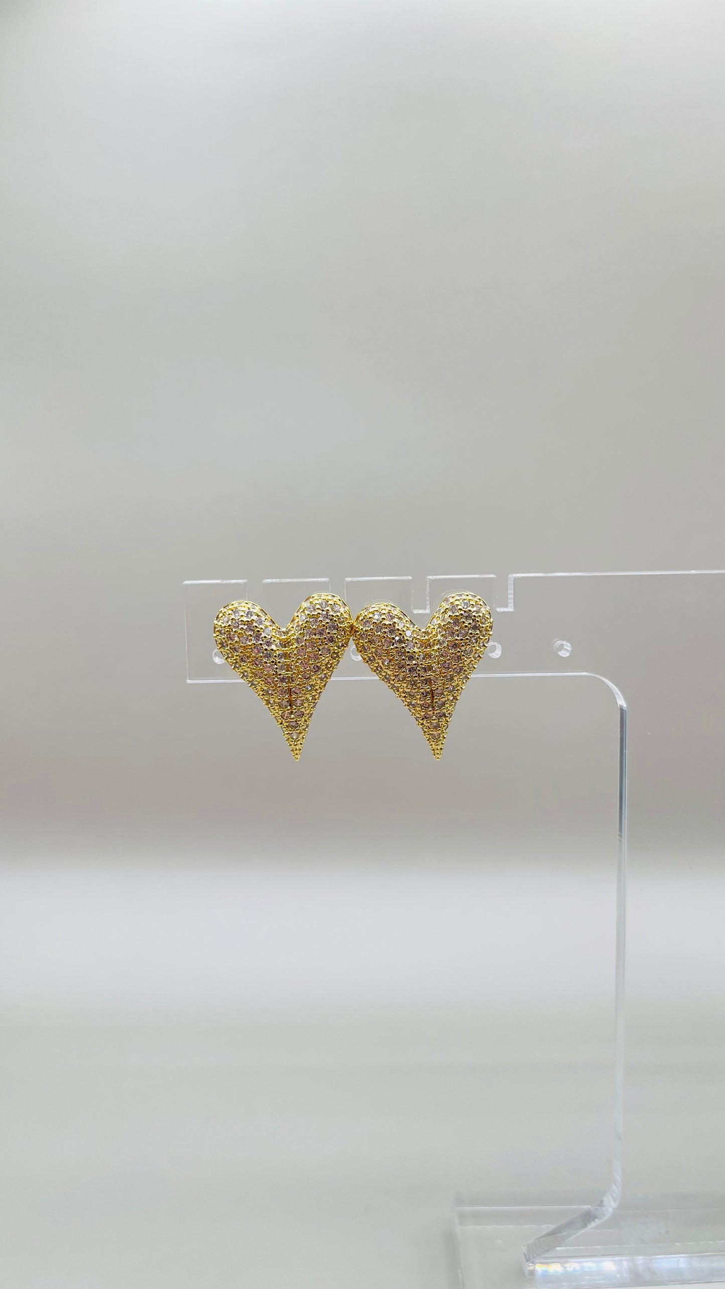 HEART ZIRCONIA GOLD