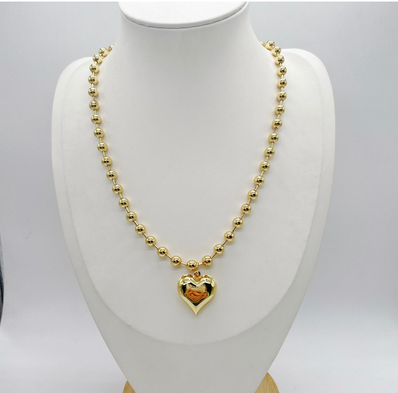 Beads Heart Necklace